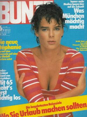 Bunte 85/16 mit Sade,Stephanie von Monaco, Matt Bianco,Pia Zadora