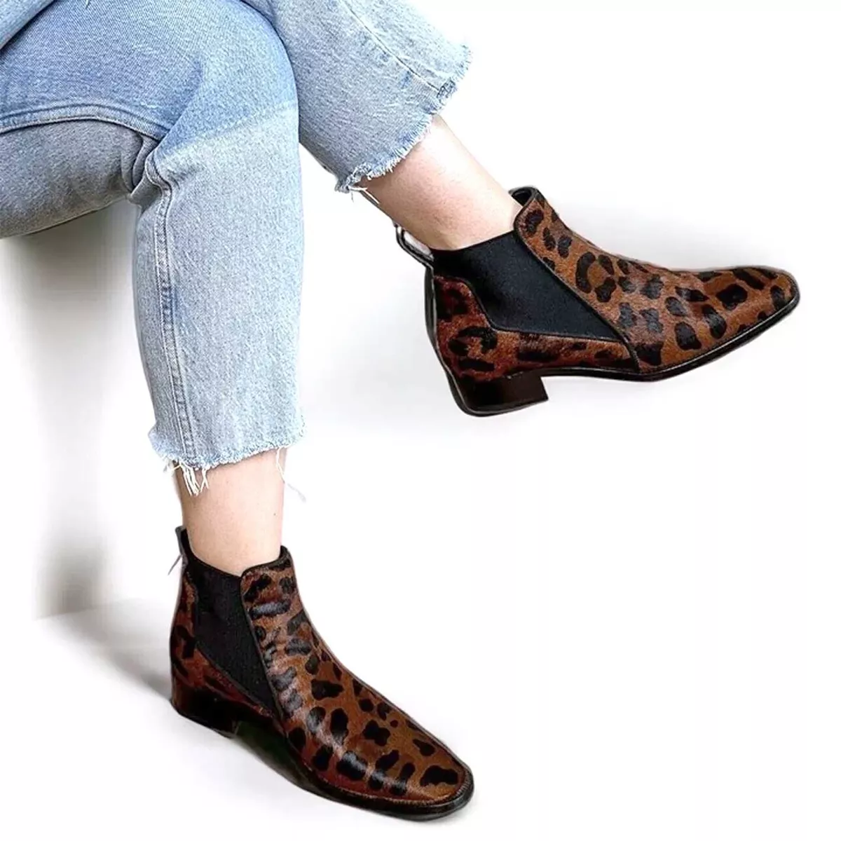 Lace-up 30mm ankle boots
