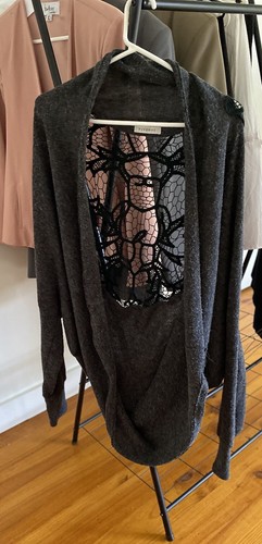 Sambara Women’s Grey Jacket Cape S/M - Picture 1 of 6