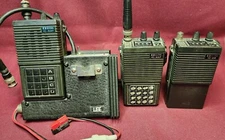 VINTAGE ICOM IC-2,3,4AT 144, 220, 440, MHz HAM HANDHELD TRANSCEIVERS AMPLIFIER