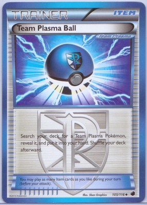 Team Plasma Ball - 105/116 - Uncommon - Black & White 9: Plasma Freeze - Pokémon