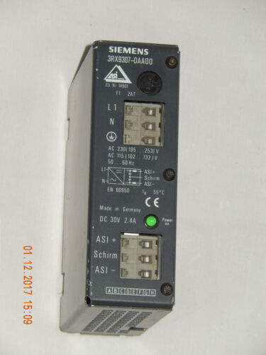 Siemens Netzteil 3RX9307-0AA00, AC 230V - DC 30V, geprüft - Afbeelding 1 van 8