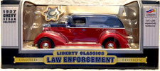 NIB Liberty Classics Law Enforcement 1937 Chevy Sedan Delivery Emergency Vehicle