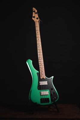 Vigilant Quadra 4 String 2023 Green - Rickenbacker 4001 Style