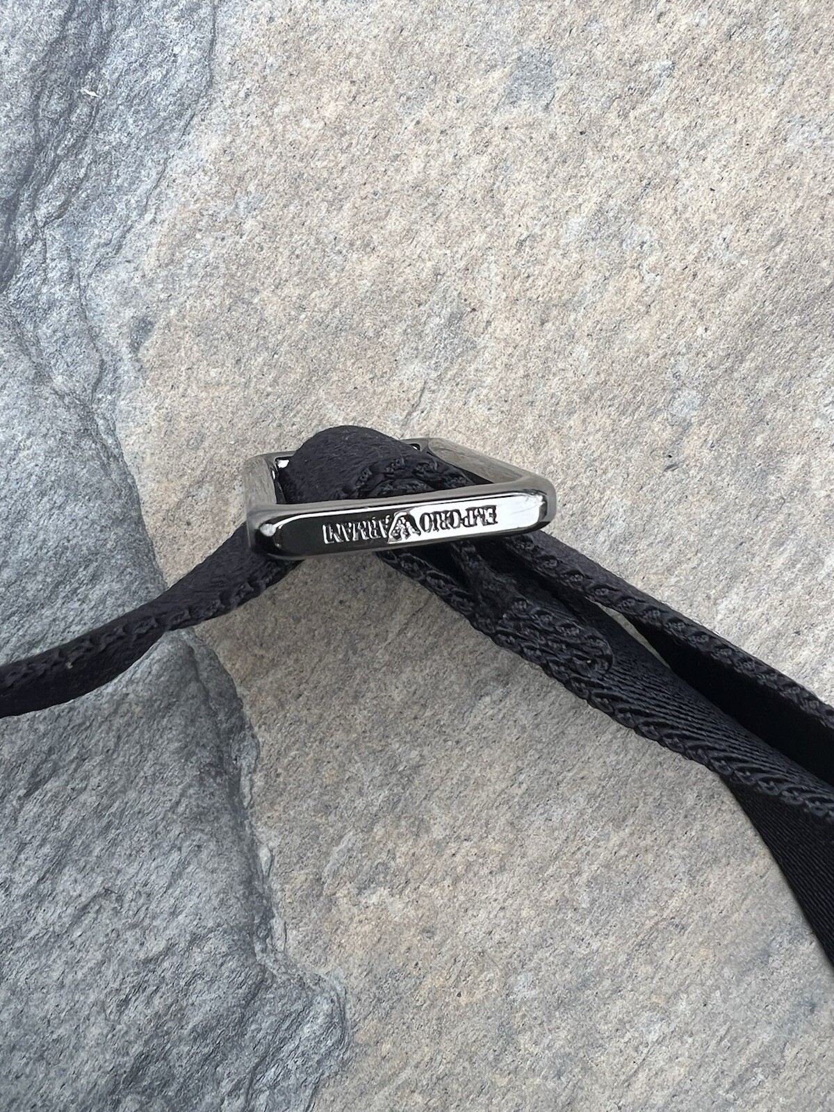 Emporio Armani Medium Crossbody / Bum / Waist Bag Velvet Snake Sold Out NEW image 9