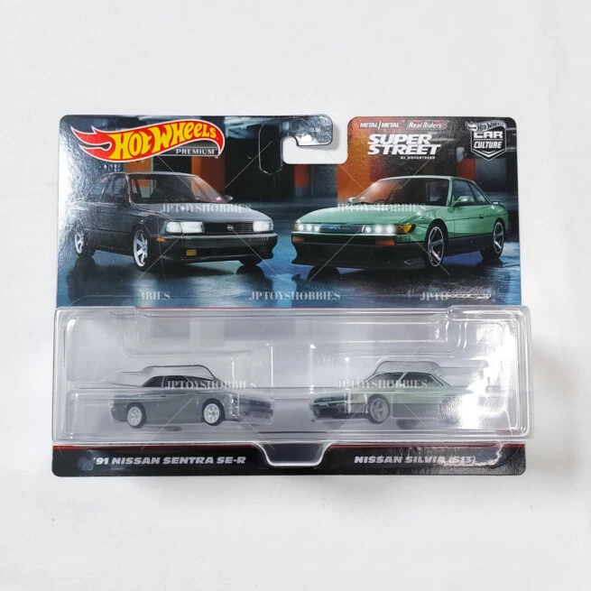 Hot WheelsのSuper Streetシリーズ、シルビア、セントラ Hot Wheels 2024 Target Exclusive 2 Pack Super Street by
