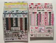 Echo Park 12 x 12 Paper Pack Multiple Variations Available-You Choose