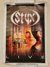 Styx Grand Illusion Pieces Of Eight Live 12&times;18 Album Cover Replica Poster Print