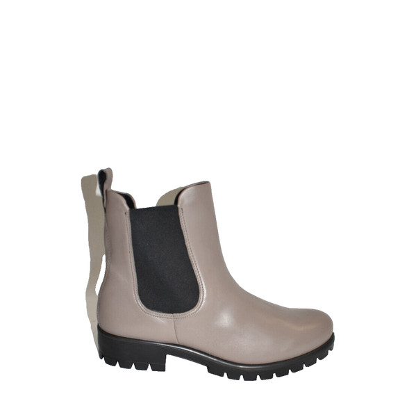 New! ECCO WOMEN'S MODTRAY CHELSEA BOOT Taupe Gray 41 EU 10-10.5 US DD421