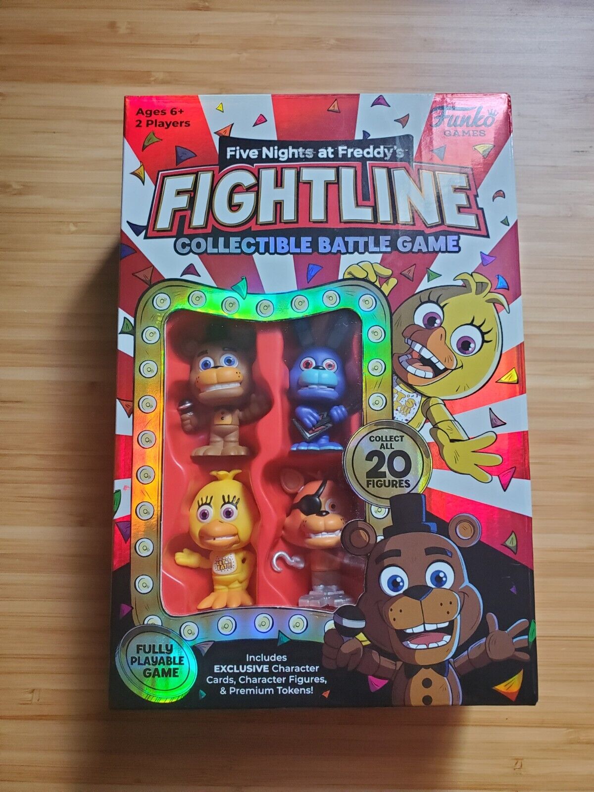 Five nights at freddys Fightline Game Funko GameStop Exclusive