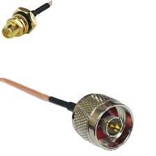 RG316 RP-SMA Female O-Ring to N MALE RF Cable Rapid-SHIP LOT