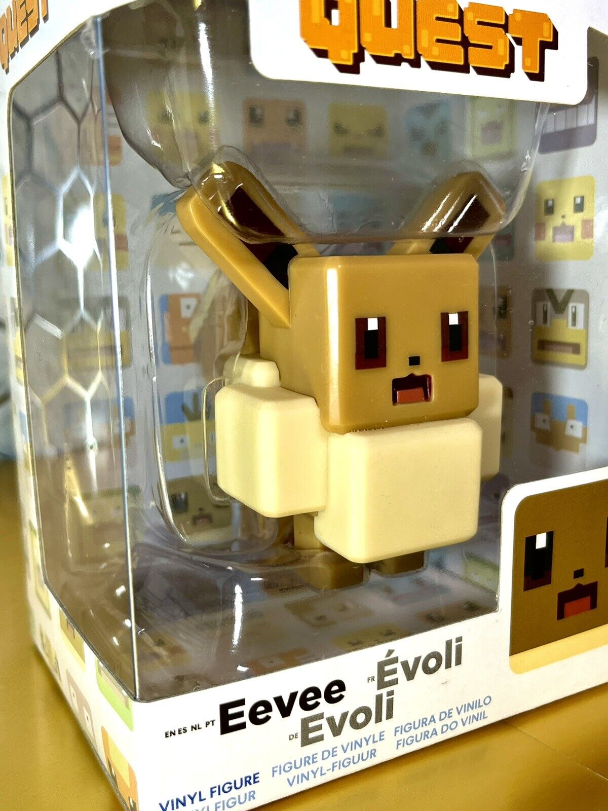 Wicked Cool Pokémon Quest 4″ Vinyl Figure- Eevee- Officially Licensed Pokemon  Quest Figure 