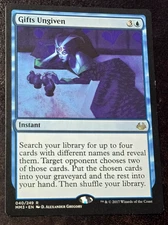 Gifts Ungiven x1 Modern Masters 2017 EX+ MTG  + *BONUS FULL ART* + Fast Ship!