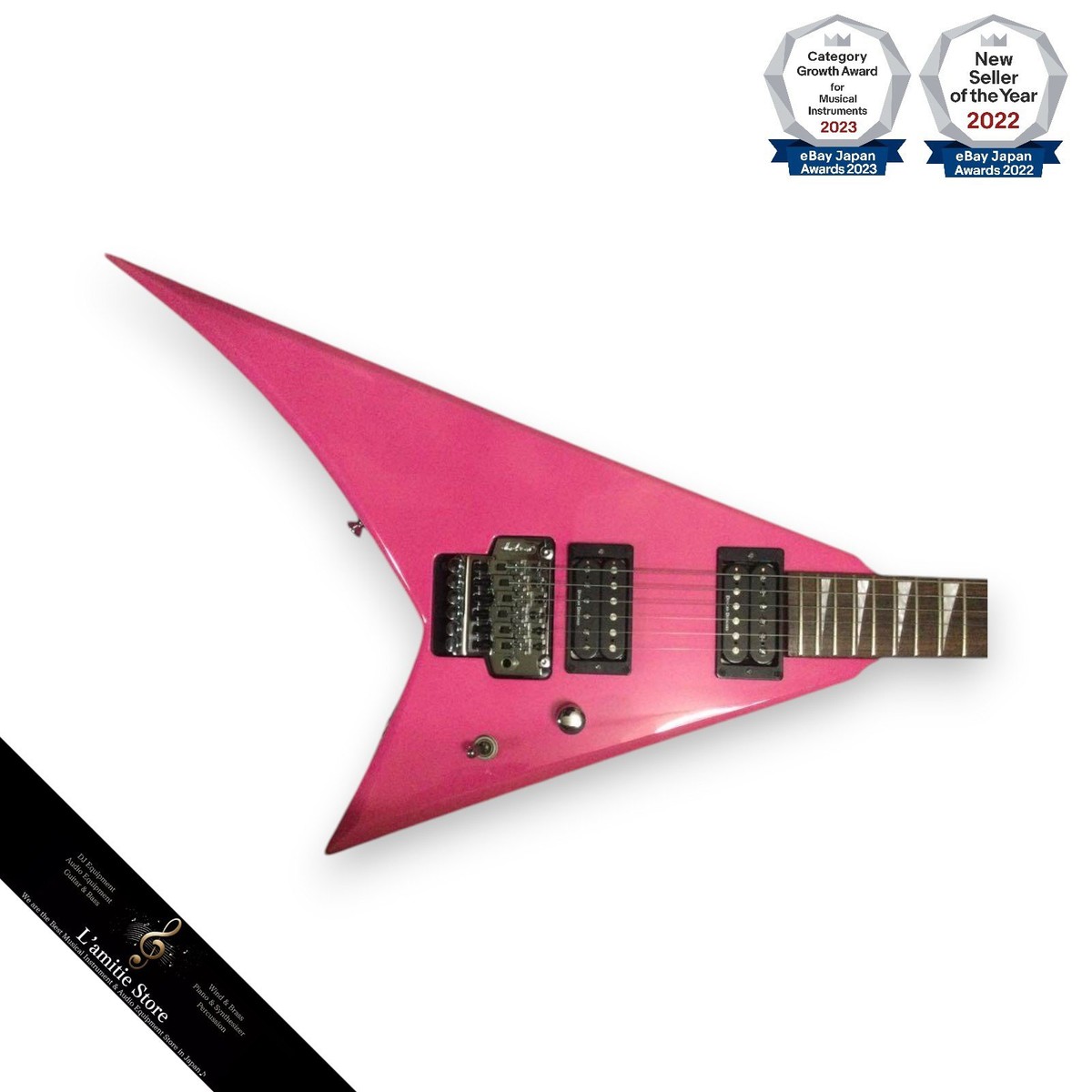 Jackson Made in Japan Pink Electric Guitar Good Condition | eBay