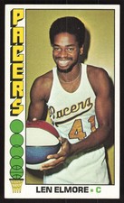 1976 TOPPS LEN ELMORE 71 VG BASKETBALL INDIANA PACERS