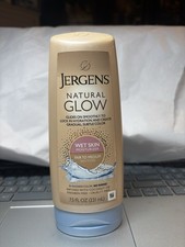 Jergens Natural Glow In Shower FIRMING Self Tanner Lotion Fair To Medium 7.5 Oz