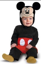 Disney baby Mickey mouse Deluxe Infant Halloween Costume Size 6-12 Months