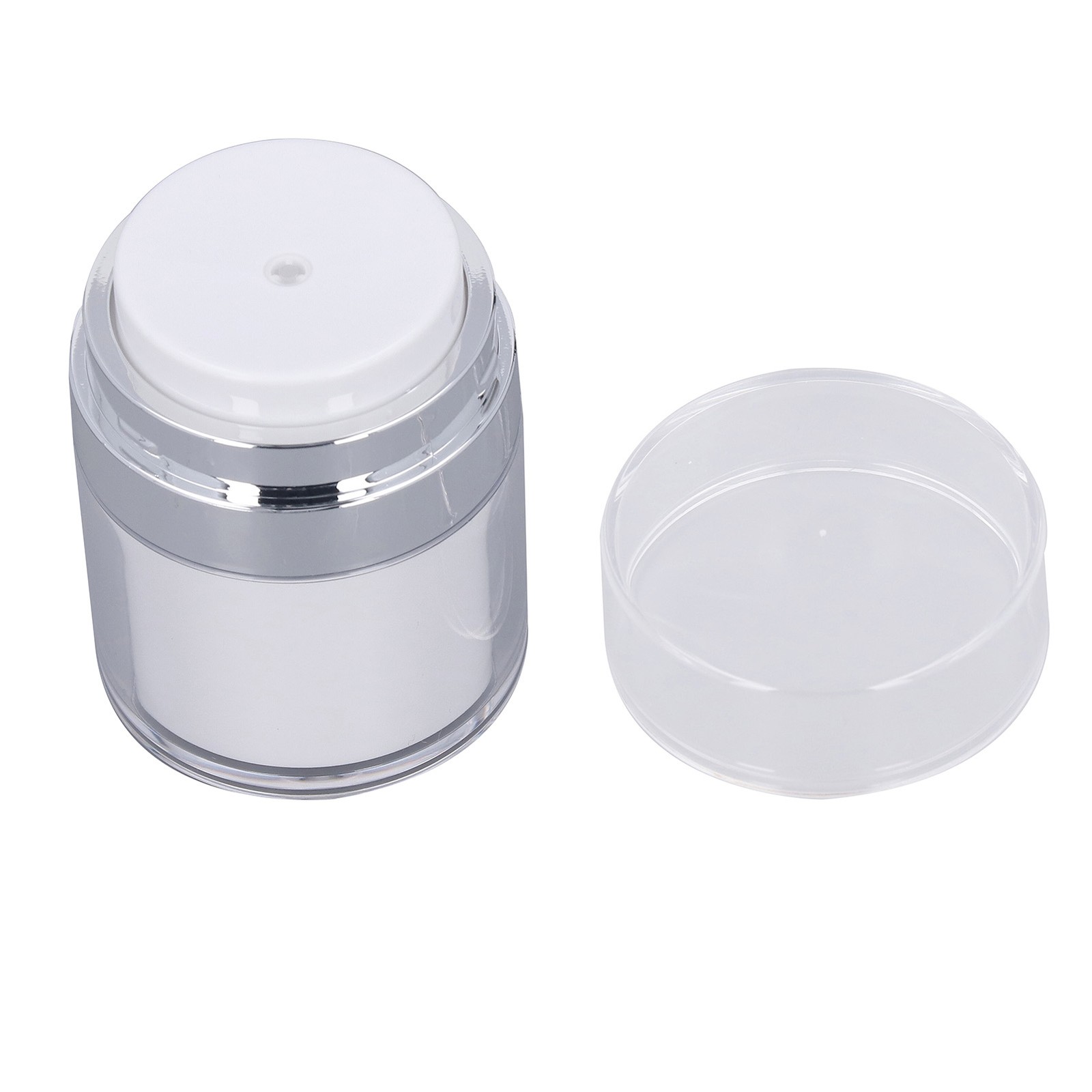 30ml Cream Jar Plastic Lotion Dispenser Thicken Small Empty Leakproof Vacuum.