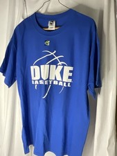 DUKE basketball GO BLUE DEVILS T-shirt Large NEW AGENDA by PERRIN