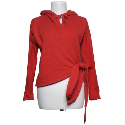 Marianna Deri, Kapuzenpullover, Größe: S, Rot, Einfarbig, Fleece, Damen #u9V
