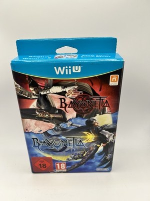 Bayonetta + Baynetta 2 Special Edition Nintendo Wii U Spiele Neu innen
