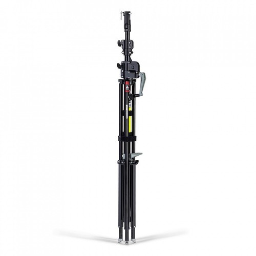 Geared Wind-Up Stand with Safety Release Cable, Black Chrome - Imagen 5 de 5