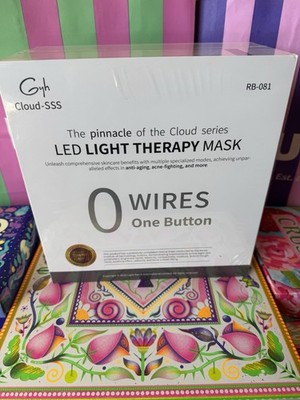 GYH 8-Color LED Face Mask Red Light Therapy for Anti-aging And Skin Care!