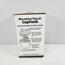 WeatherTech CupFone Universal Adjustable Cup Holder Car Mount for Cell Phone New