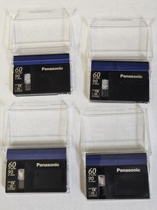 5 X PANASONIC DVM-60 / 63 MINI DV CAMÉSCOPE NUMÉRIQUE BANDES