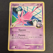 Pokemon Espeon 4 SP Rising Rivals 18/111 Holo Rare 80 HP English 2009