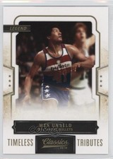 2009 Panini Classics Legend Gold Timeless Tributes 26/50 Wes Unseld #143 HOF 5u8