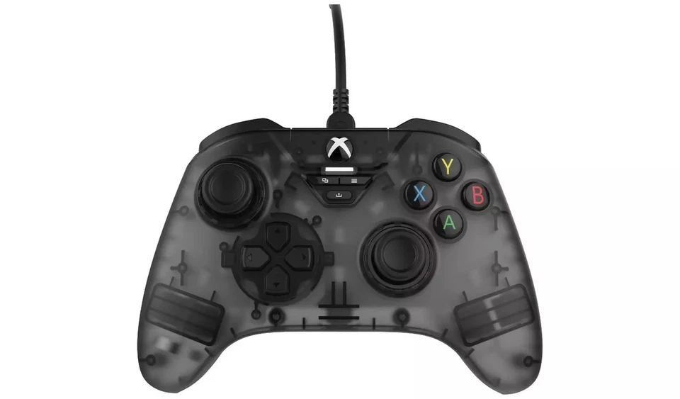 Snakebyte Gamepad RGB X Xbox Wired Controller - Grey (NEW) - Image 4 of 4