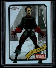 BUCKY BARNES 2025 Topps Chrome Marvel Refractor #124