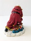 Santa and His Snow Friend- Pipka Reflections of Christmas Figurine with Box — photo 5
