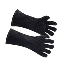 Animal Handling Gloves Bite Proof Reinforced Leather for Dog Training,Cat Scr...