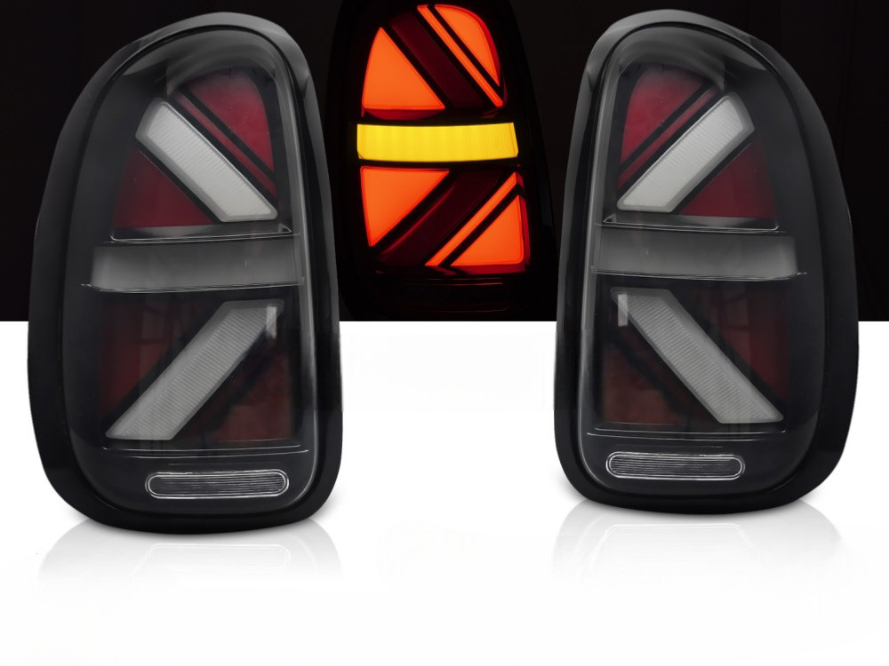 Feux arriere Mini Cooper R60 Countryman FULL LED BAR look fume pour autos de 2010 a 2016