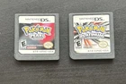 Nintendo Pokemon Pearl Version Pokemon Platinum Version Nintendo DS Cartridges