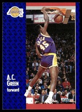 1991-92 Fleer A.C. Green Los Angeles Lakers #99