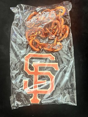 NWT San Francisco Giants MLB Fan Chain 10 Inch 3D Foam Necklace