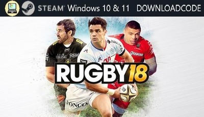 NEU PC Computer Spiel Rugby 18 für Windows 10 11 STEAM Download Code Game Key