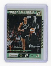 2025 Panini Donruss Basketball A'JA WILSON Road To The Finals #d 076/499