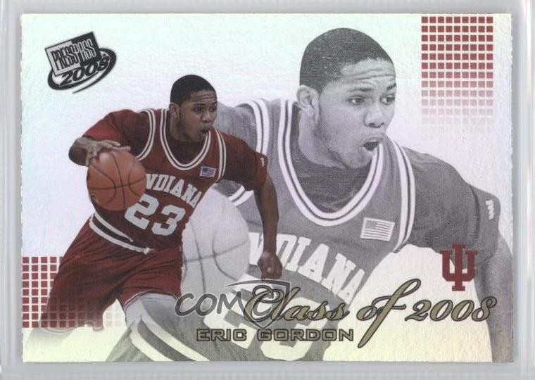 2008-09 Press Pass Class of 2008 Eric Gordon #CL-6 Rookie RC 4r6