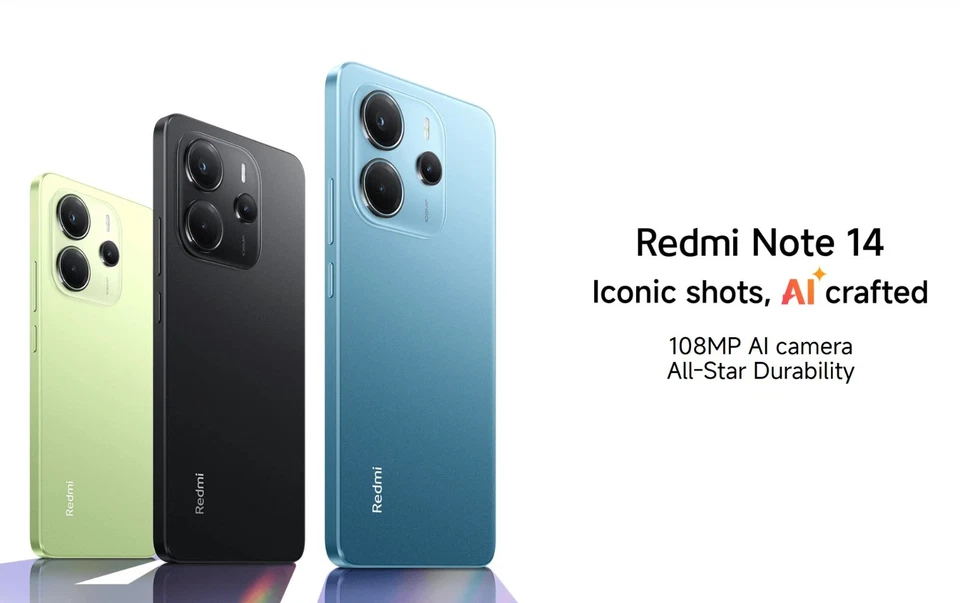 Xiaomi Redmi Note 14 - 6GB+128GB - Black - Dual SIM - Unlocked - BNIB - Image 3 of 4