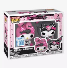 Funko Pocket Pop! Sanrio My Melody and Kuromi Vinyl Figure Set (NEW)