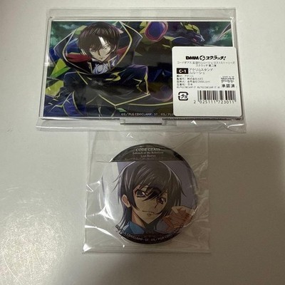 DMM Scratch Code Geass Lost Stories Lelouch Axta Can Badge
