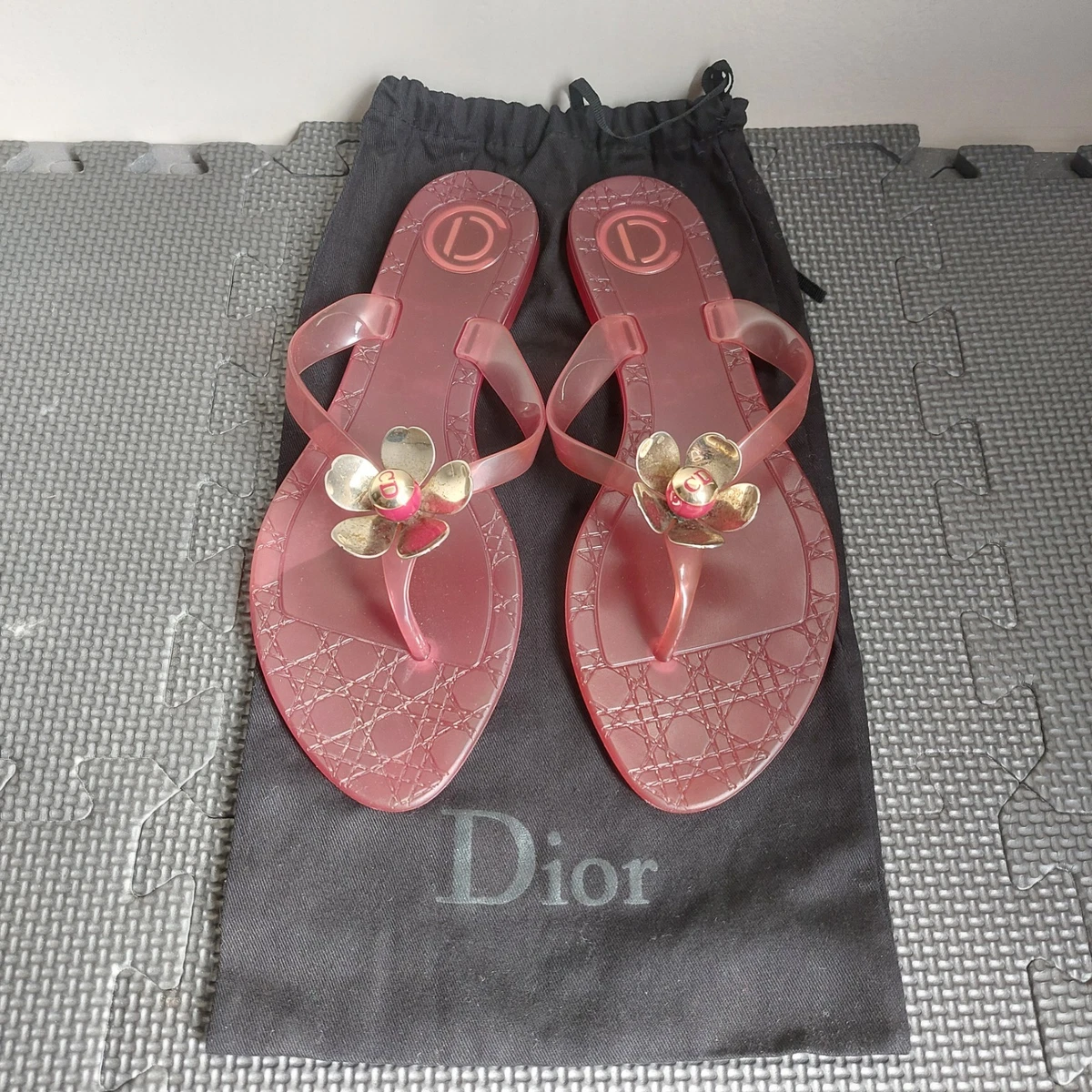 Dior Pink Sandals for Women for sale - eBay