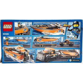 LEGO CITY: 4x4 with Powerboat (60085)
