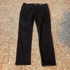 J.Jill Denim Authentic Fit Slim Ankle Black Jeans Womens Size 2P
