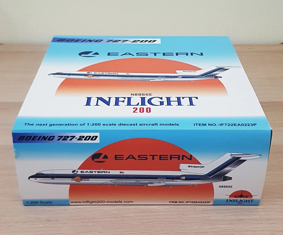 Volo 1/200 IF722EA0223P Boeing 727-200 Eastern Air Lines N8866E lucido - Immagine 4 di 4