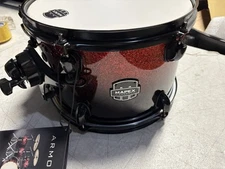 mapex armory 12 diameter x 9 tom maple/birch shell, Magma Red